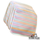 10-Pack Durable Bamboo Cloth Wipes – Easy Spray-Off with Water-Resistant AWJ | Sun-Kissed Stripe