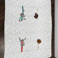 Organic Play Mat | Rectangle | Bunnies