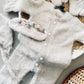 Baby Soft Clothing Set, Soft Baby Romper Set, Baby First Photo Shooting Props, 3 Pc Set