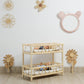 The Blooming Rattan Flower Stem – Handcrafted Boho Wall & Room Decor