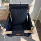 Indoor Cotton High Back Baby Swing-Peppercorn