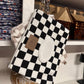 Wipes Clutch | Black Check