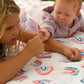 The Shwally Picnic Blanket - Wavy Rainbows