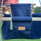 Premium Outdoor High Back Baby & Toddler Swing- Navy