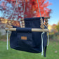 Premium Outdoor High Back Baby & Toddler Swing- Navy