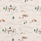 long sleeve twirl dress | into the woods