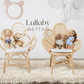Handmade Rattan Flower Chair for Kids – Blossom Bloom Rattan Chair – Handwoven Flower Chair for Kids and Dolls| Boho Nursery & Playroom Furniture