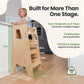 Montessori Toddler Tower - Adjustable Kitchen Stool Helper