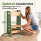 Standing Toddler Tower with Sliding Safety Door