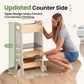 Standing Toddler Tower with Sliding Safety Door