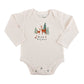 long sleeve graphic bodysuit | deer to my heart