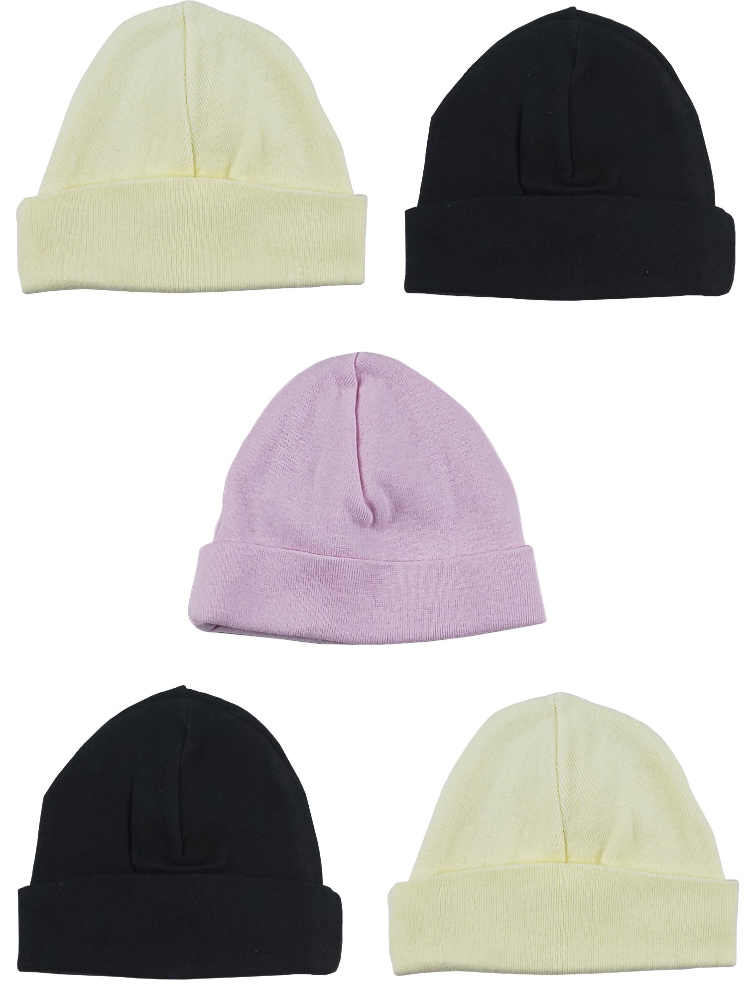 Girls Baby Cap (Pack Of 5)