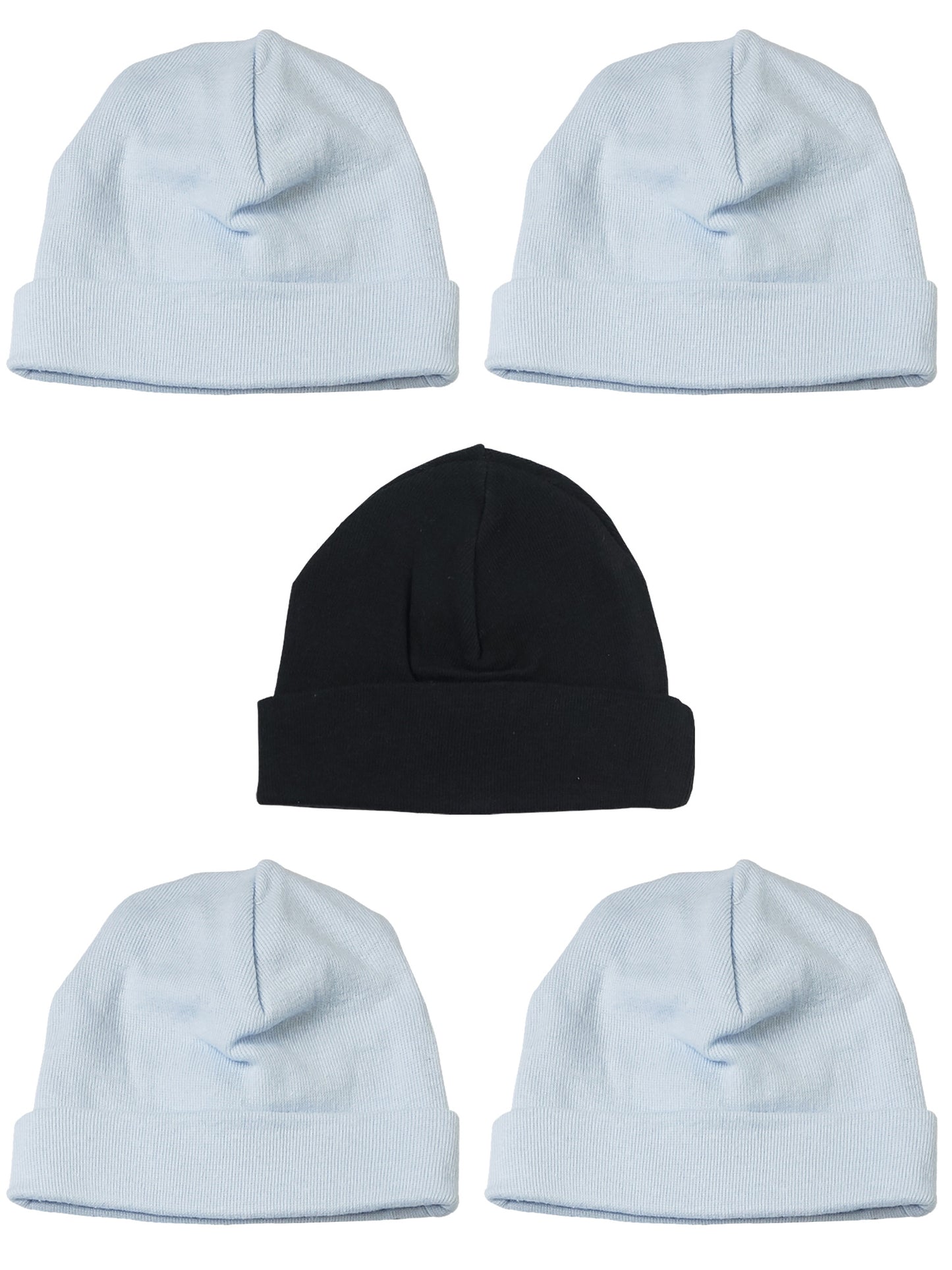 Boys Baby Caps (Pack Of 5)
