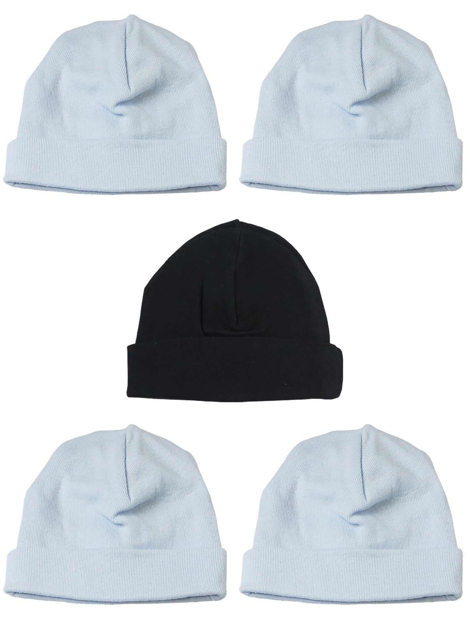 Boys Baby Caps (Pack Of 5)