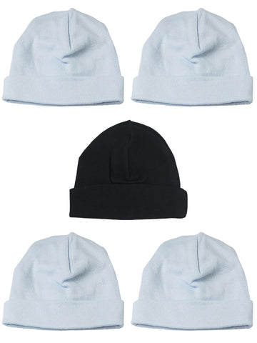 Boys Baby Caps (Pack Of 5)