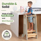 Standing Toddler Tower with Sliding Safety Door