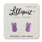 Lilliput Little Things - Marshmallow Easter Bunny Earrings