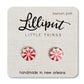 Lilliput Little Things - Peppermint Earrings // Stocking Stuffer
