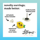 Lilliput Little Things - Pickleball Earrings