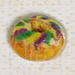 Lilliput Little Things -  Mardi Gras King Cake Earrings