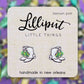 Lilliput Little Things -  Mardi Gras Majorette Marching Boot Earrings