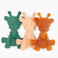 The Little Bamber - Pink - Natural Rubber & Baltic Amber Teething Toy