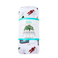 Little Hometown - Louisiana Baby Swaddle Blanket