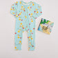 Miami Vice Fruit Smoothie Zippered Romper