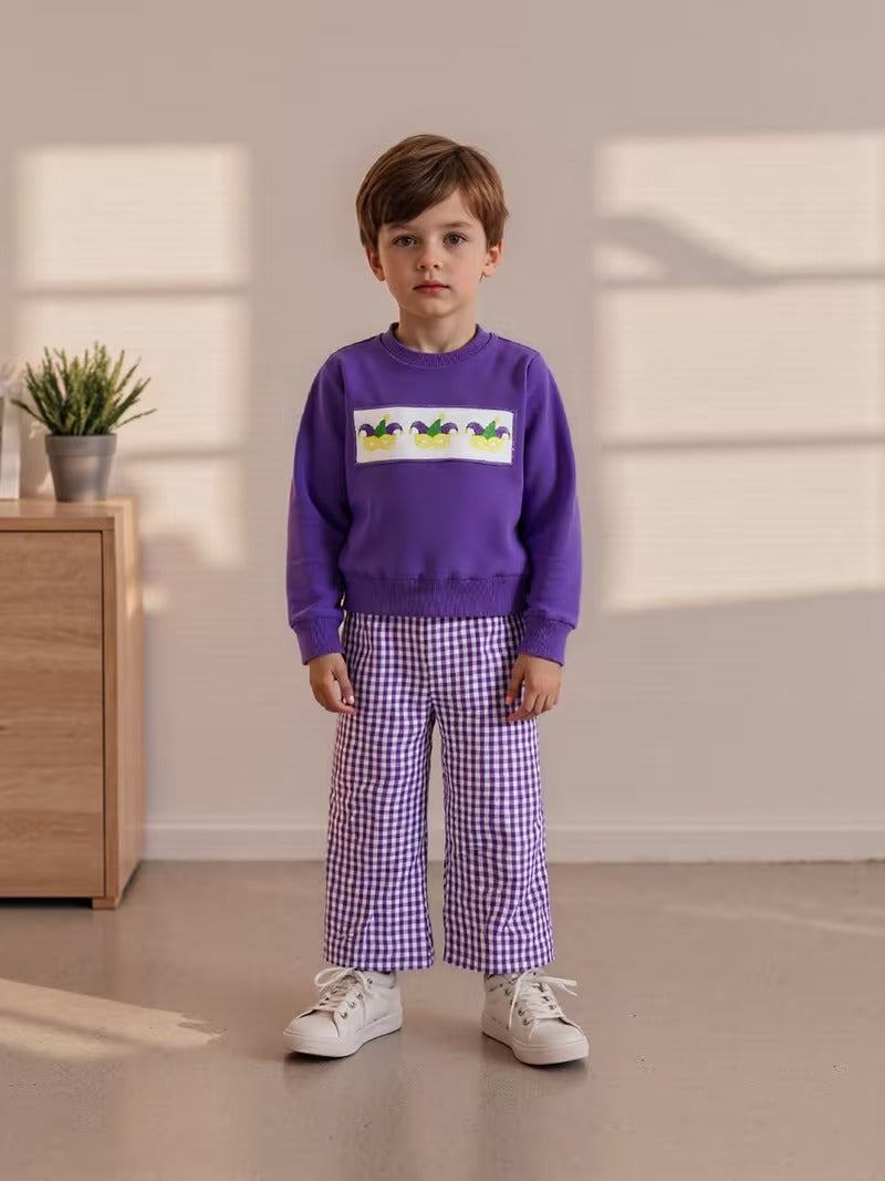 Mardi Gras Boys’ Carnival Outfit Set
