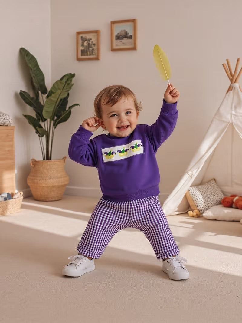 Mardi Gras Boys’ Carnival Outfit Set