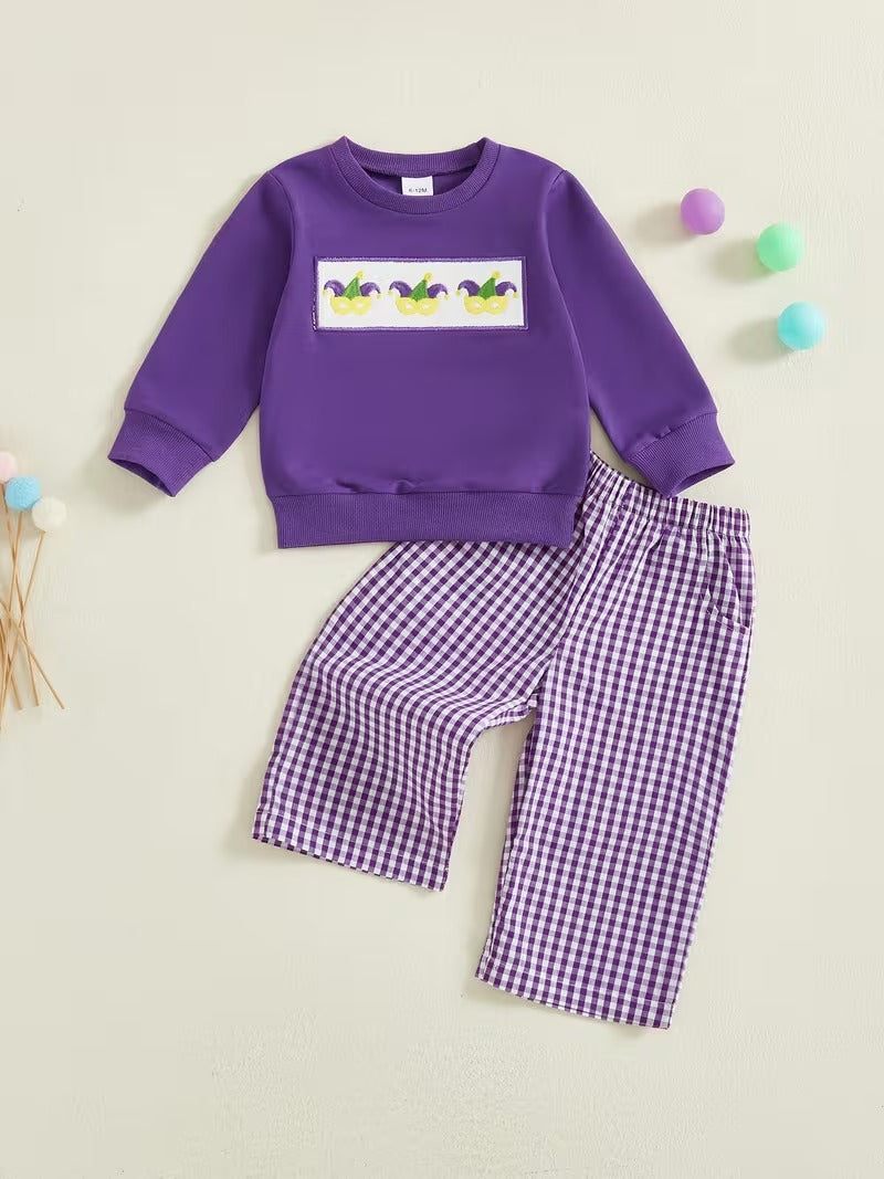 Mardi Gras Boys’ Carnival Outfit Set