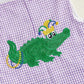 Mardi Gras Gator Romper – Little Reveler Edition