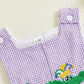 Mardi Gras Gator Romper – Little Reveler Edition