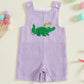 Mardi Gras Gator Romper – Little Reveler Edition