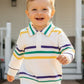 Mardi Gras Stripes Collared Shirt for Littles