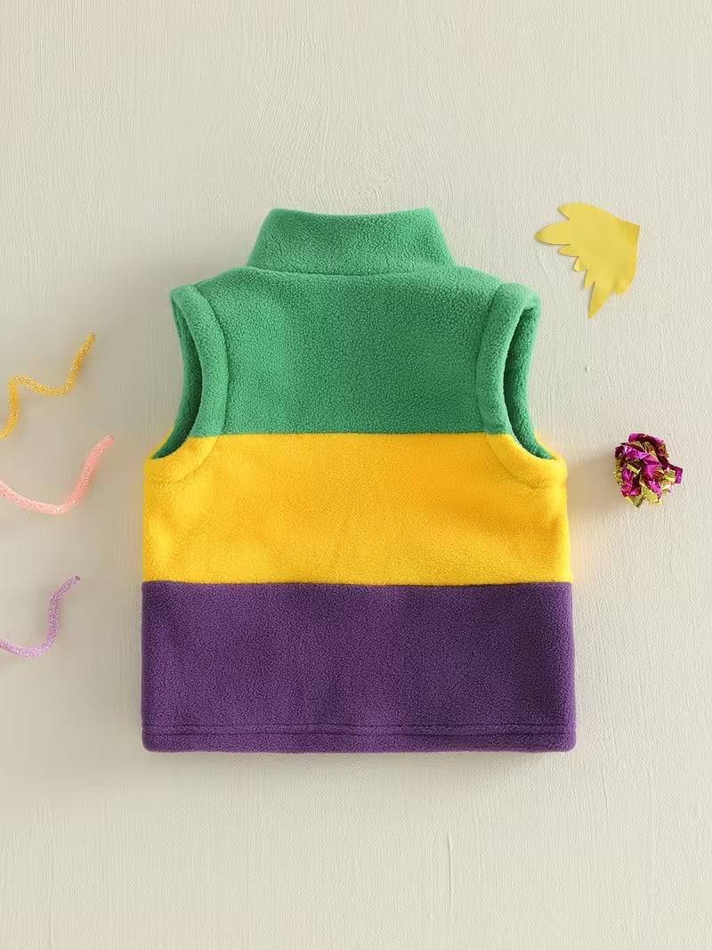 Kids Mardi Gras Vest
