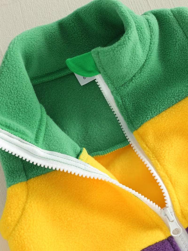 Kids Mardi Gras Vest