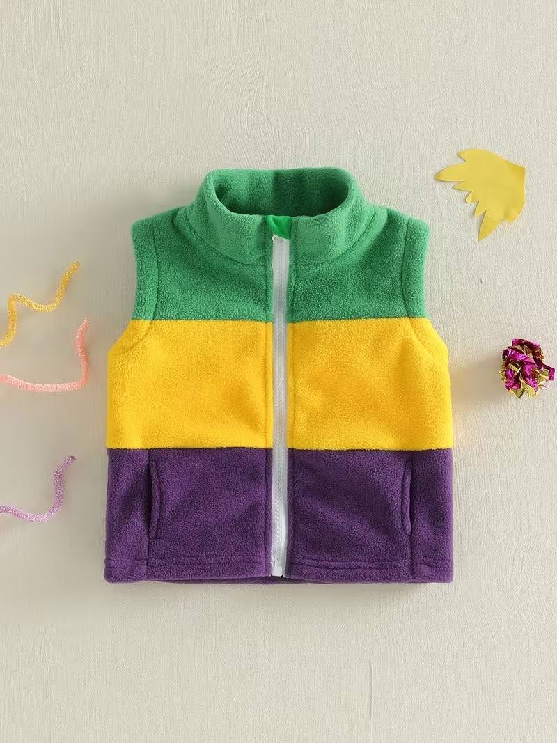 Kids Mardi Gras Vest