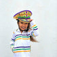 Mardi Gras Creations - White Infinity Youth Dress