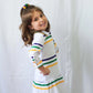 Mardi Gras Creations - White Infinity Youth Dress