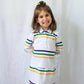 Mardi Gras Creations - White Infinity Youth Dress