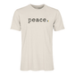 adult graphic tee | peace unisex