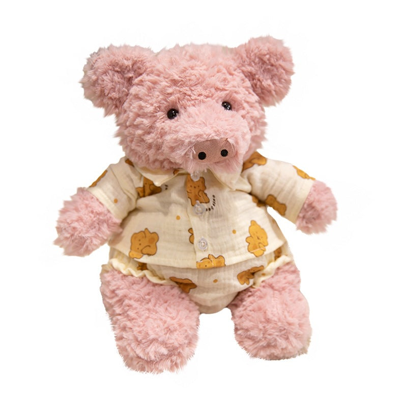 Barnabus Pig Doll Barcelona Bear Sleeping Doll Bed Rag Doll Ugly Cute Stuffed Toy Birthday Gift