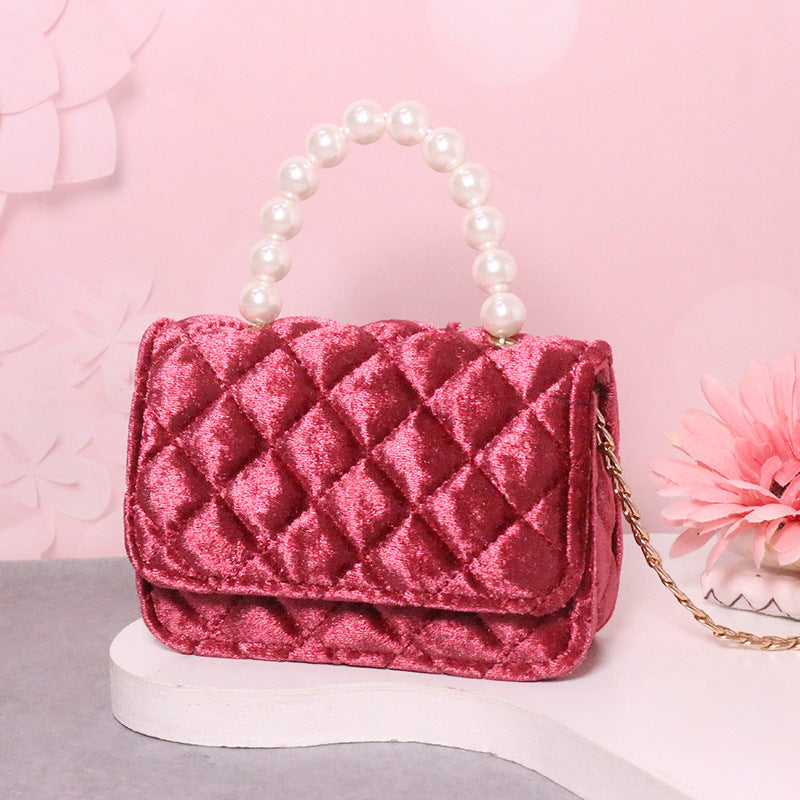 2025 Spring and Summer Explosions Fashion Casual Children's Candy Jelly Bag Mini Shoulder Crossbody Handbag Wholesale