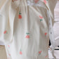 Spring and Autumn Cotton Short Sleeve Suit with Chest Pad Three-Piece Breastfeeding Pajamas Summer Pregnant Women Feeding