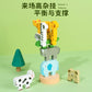 Wooden Children's Animal Balance Stacking Music Kindergarten Animal Pattern Cognitive Stacking Early Education Educational Solid Wood Toy