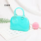 2025 Spring and Summer Explosions Fashion Casual Children's Candy Jelly Bag Mini Shoulder Crossbody Handbag Wholesale