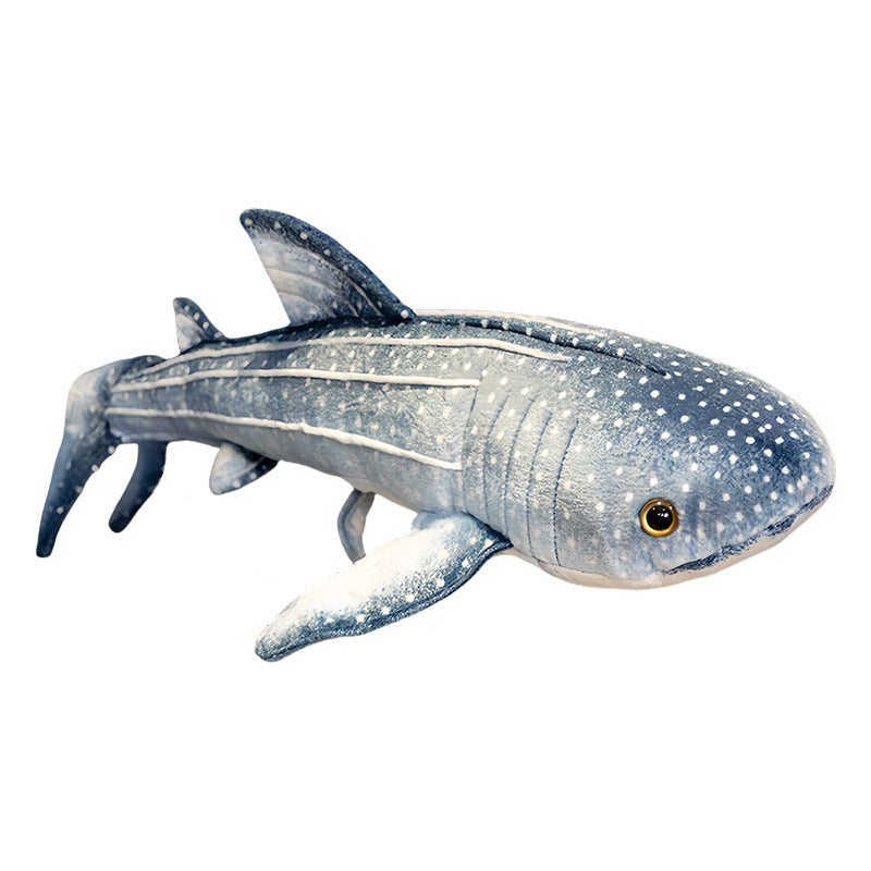 Simulation marine life doll whale pillow shark plush toy holding sleeping pillow children doll gift