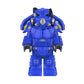 Flame X-01 Mecha Third-Party Radiation Warrior Building Block Figure Cross-Border Goods Bagged for Boys Compatible with Lego