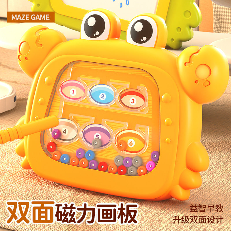 Chicken Magnetic Pen Drawing Board Baby Logical Thinking Exercise Children's Educational Board Game Toddler Toys Wholesale Cross-Border